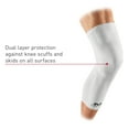 thumbnail image 5 of McDavid MD6400 Abrasion Knee Sleeves Pair Blk, ADULT XL, WHITE, 5 of 8
