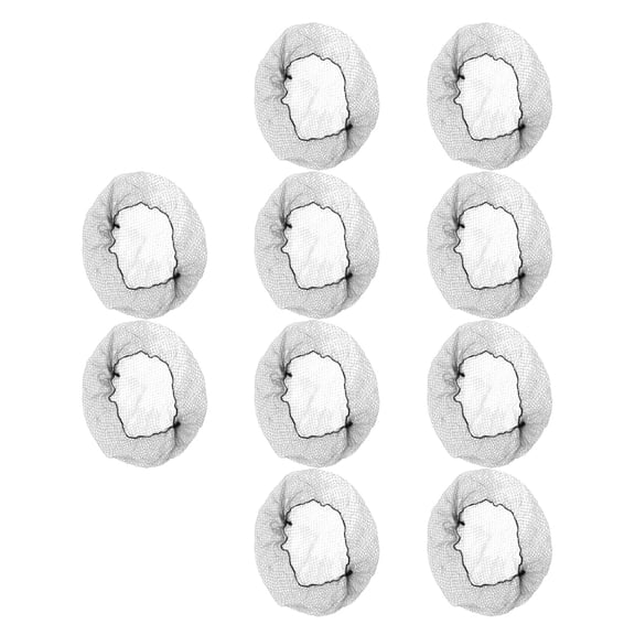 SEWOART 100Pcs Black Hair Net Prevent Hair Falling into Food for Nurses Cooking