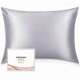 thumbnail image 1 of Chenchen 100% Silk Pillowcase - Mulberry Silk Pillow Cases, 23 Momme 6A Grade Fibers, Silk Pillow Case for Hair and Skin Health, with Hidden Zipper (King 20''×36'', Silver Gray, 1PC), 1 of 1