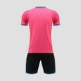 thumbnail image 3 of Cethrio Boys Activewear Outfit Sets, Summer Athletic Quick-dry T-shirts and Shorts Sets Hot Pink Size 8, 3 of 3