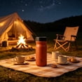 thumbnail image 7 of Stainless Steel Insulated Travel Coffee Mug Compact Portable Direct Drink Tumbler Double Wall Thermal Cup for Car Office Camping Home Daily Beverage Use, 7 of 7