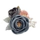 thumbnail image 1 of Ramo de rosas hecho a mano, ramillete de flores artificiales para ceremonia, cena formal nuevo-gris, 1 of 9