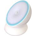 thumbnail image 1 of Sensor de movimiento de luz nocturna alimentado por batería con base giratoria para uso en interiores en baños, pasillos, cabinas de cruceros y más. JAMW Sencillez, 1 of 4