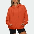 thumbnail image 1 of Pntutb, sudaderas de manga larga con cuello Rounk de gran tamaño para mujer, suéter informal liso, sudadera, tops, camisas, tops Pntutb Pntutb-4688, 1 of 9