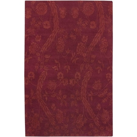 Surya Everest Palpa Red Area Rug