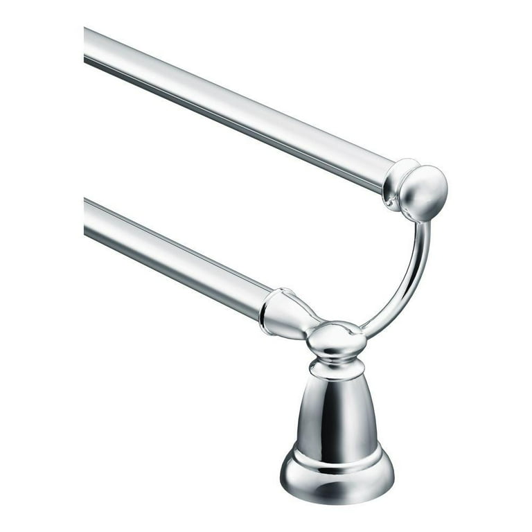 Moen brantford double towel bar hot sale