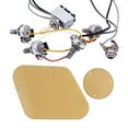 thumbnail image 2 of Guitar Wiring Harness with Cream Pickguard /Cavity /Switch Covers/Pickup Selector Plate /Bracket/Screws, 2 of 10