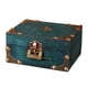 thumbnail image 4 of Caja de madera contrachapada con cerradura, caja de almacenamiento vintage, caja para collares y joyas, caja para accesorios de fotografía, caja de embalaje, 4 of 5