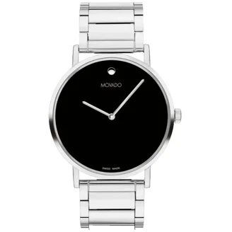 MVS 得点王2 外箱付き Movado Series 800 Men's Swiss Watch, Blue Dial, S/Steel, 42mm