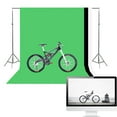 thumbnail image 3 of UBesGoo New 10Ft Adjustable Background Stand Kit For Photography with 3 color Backdrop, 3 of 7