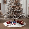 thumbnail image 3 of Lsque Sml Jeffy Print Christmas Tree Skirt with Ties and Velcro,Xmas Holiday Decorations, Adjustable Tree Skirt-36", 3 of 6