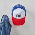 thumbnail image 3 of CafePress - 90 90Th Birthday 90 Years Old - Trucker Hat - Polyester Foam Front and Nylon Mesh Weave Back, 3 of 10