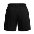 thumbnail image 5 of Axiiglly Athletic Shorts for Women Elastic Waist Button Workout Shorts with Pockets Summer Casual Ourdoor Solid Color Shorts S-3XL, 5 of 8