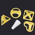 thumbnail image 3 of KAKOWELY 4Pcs Plastic Dumpling Wrapping Molds Creative Dough Press Tool Kitchen Accessory for Home Restaurant,2.56"X2.56"X3.94", 3 of 5