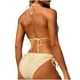 thumbnail image 5 of Traje de baño de 2 piezas para mujer, trajes de baño para mujer, bikini de encaje a rayas con camisola, traje de baño de playa dividido, traje de baño de nailon para mujer, 5 of 8