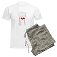 thumbnail image 6 of CafePress - Alpha Omega T Shirt Pajamas - Men's Light Loose Fit Cotton Pajama Set, 6 of 7