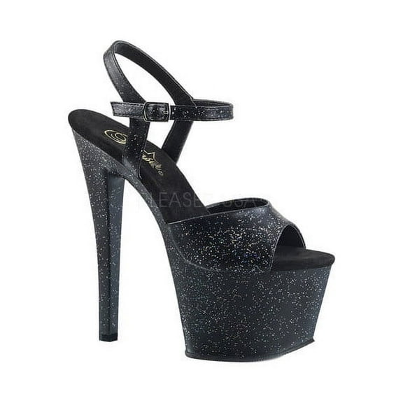 Women's Pleaser Sky 309MMG Ankle-Strap Platform Sandal