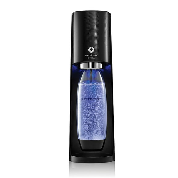 E-TERRA Sparkling Water Maker - Black