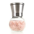 thumbnail image 6 of Ergonomic Premium Stainless Steel Salt and Pepper Grinder - The Original Glass Round Pepper Mill & Salt Mill, Adjustable Ceramic Rotor, 6 of 7