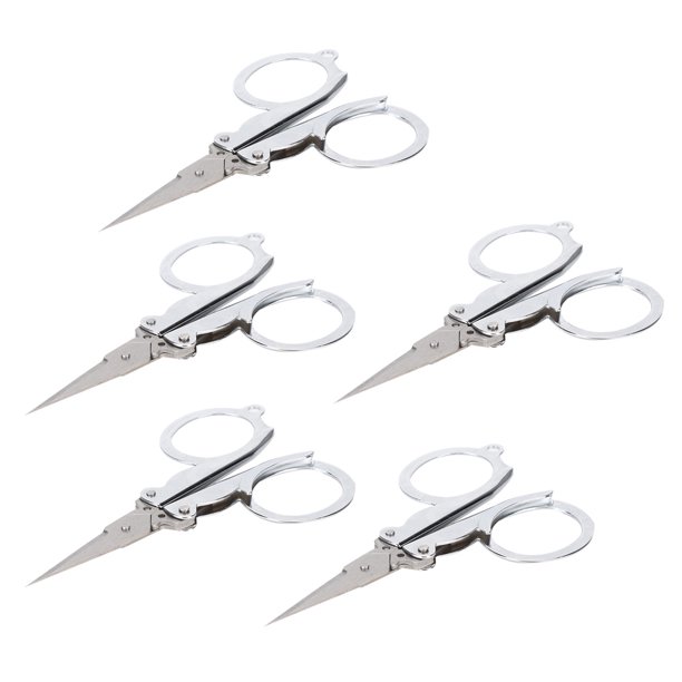 Student Foldable Embroidery Fishing Scissors Small Scissors Folding  Scissors