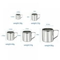 thumbnail image 3 of Stainless Steel Cup Cold Water Drinks Cup Heat Resistant Portable Cups, 3 of 5