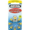 Rayovac Hearing Aid Batteries, Size 10-8pk