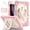 Pink+Beige, variant on Heavy Duty Rugged Case For iPad 7th 8th 9th Generation 10.2 inch Rotating Stand Shockproof Cover with Shoulder Strap & Pencil Holder