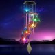 thumbnail image 1 of Solar Hummingbird Wind Chime Light LED Christmas Butterfly Light Garden Solar Wind Chime Light Landscape Light Garden Light, 1 of 5