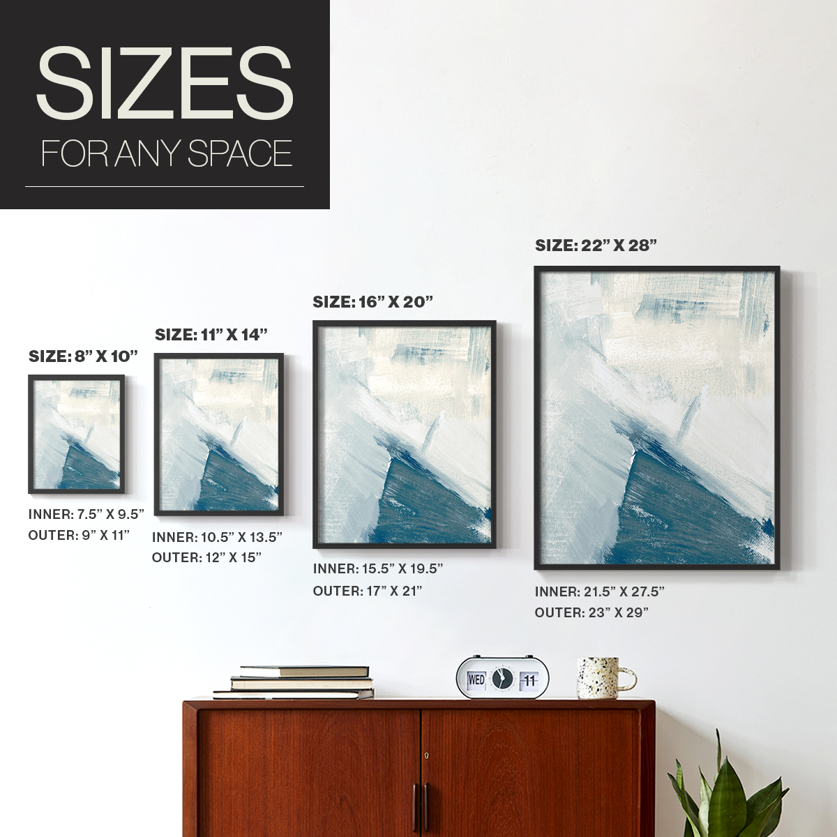 Wind Blown I Framed Print - Solid Wood in Single Picture Frame Solid Wood 2 Framed Print