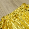 thumbnail image 5 of Tfken Toddler Kids Girls Skirt Sequins Casual Summer Short Skirts Gold Size 5-6 Years, 5 of 6