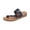 Navy, variant on HTHLVMD Adjustable Buckle Open Toe Sandals, Flip Flops for Women Sandals: Comfortable Walking Arch Support Sandals - Dressy Summer Slip On Bunion Cushion Shoes, Deep Red 9