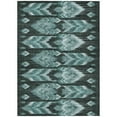 thumbnail image 2 of Addison Rugs Chantille Indoor/Outdoor Transitional Southwest Teal Washable Rectangle Rug, 8' x 10', 2 of 6