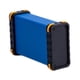 thumbnail image 2 of Caja de aluminio resistente para proyectos de bricolaje electrónico. Carcasa organizadora. Azul, 2 of 8