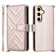 thumbnail image 5 of Designed for Samsung Galaxy A16 5G Case Wallet,Women Crossbody Flip Cover RFID Bloking PU Leather Stand Credit Card Holders Slots Wrist Strap Phone Case For Samsung Galaxy A16 5G, Pink, 5 of 11