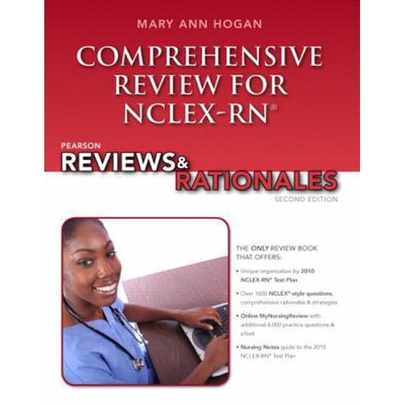 Pre-Owned Pearson Reviews & Rationales: Comprehensive Review for NCLEX-RN (2nd Edition) (Hogan, Pearson Reviews & Rationales Series) (Paperback) 013262107X 9780132621076