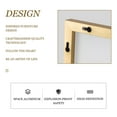 thumbnail image 6 of 71"x24" Rectangular Full Length Floor Mirror with Stand Gold, 6 of 7