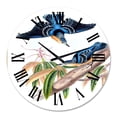 thumbnail image 2 of Designart 1 in Quartz Farmhouse Wall Clock, 2 of 5