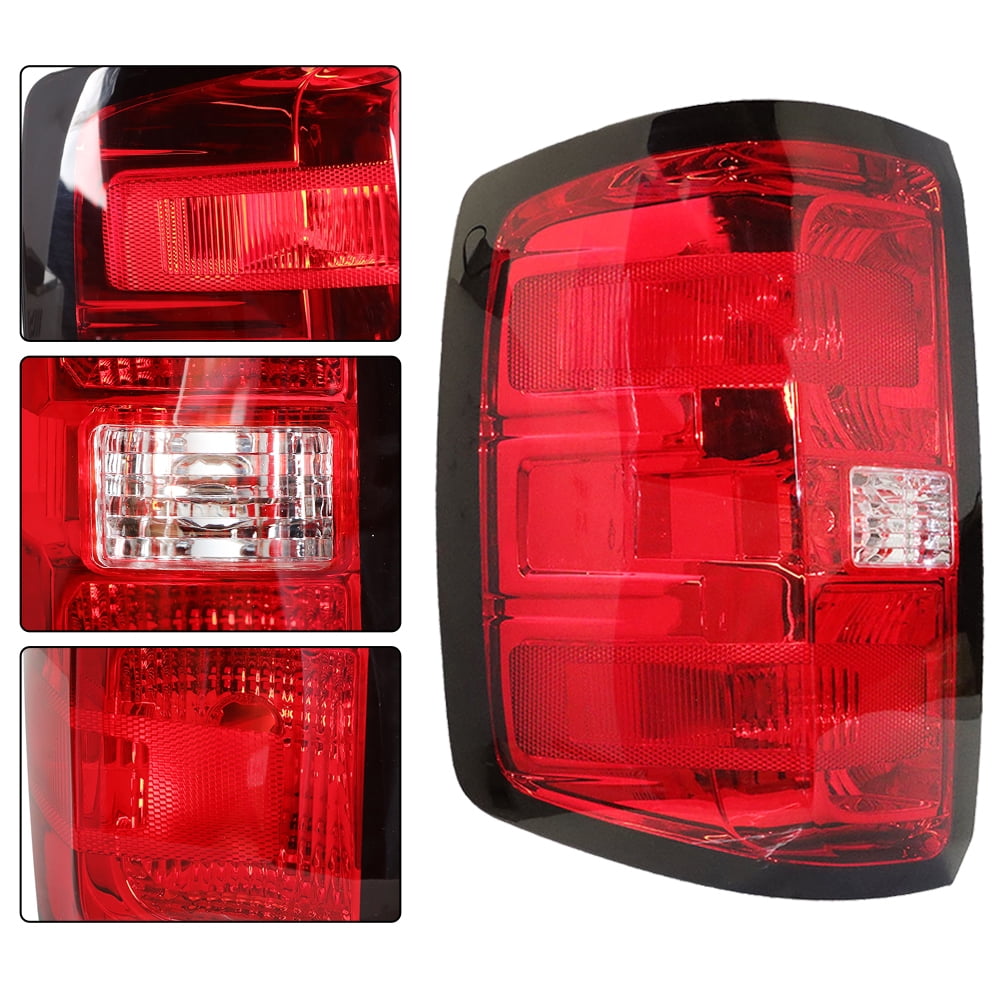 LABLT Halogen Tail Light Lamp For 2014-2018 Chevy Silverado 1500 2500 Left Driver Side