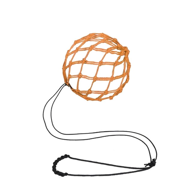 Entrenador de patadas de fútbol, longitud ajustable, pelota de fútbol al aire libre, de red para parques Amarillo