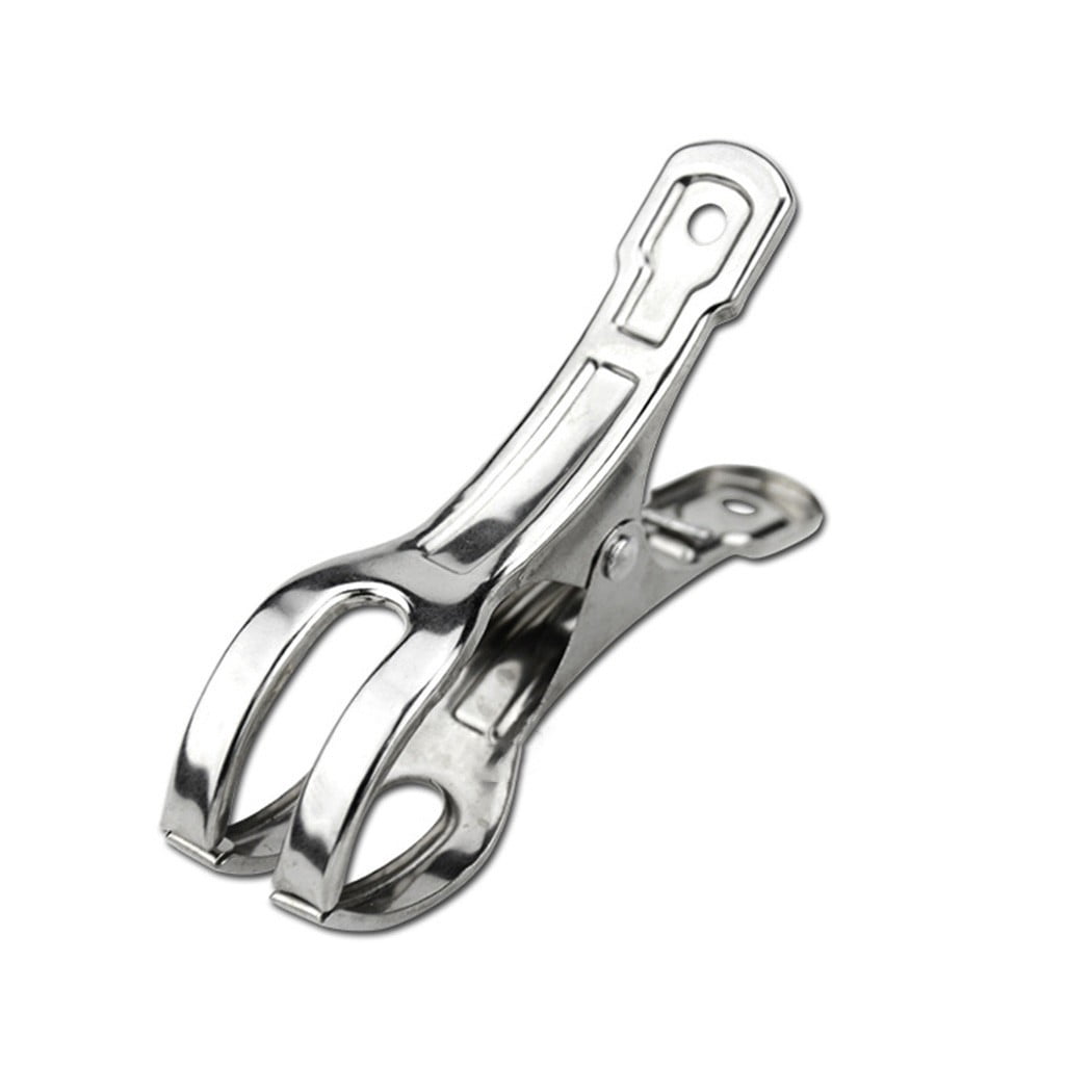 Details about   6/12PCS Stainless Steel Large Beach Towel Clips Clamps Clothes Pegs Pins Set/*/* 