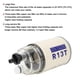 thumbnail image 1 of Filtro Separador de Agua y Aceite Vhermosa BF46164-O para Motor Fueraborda Diésel Pequeño, 1 of 8