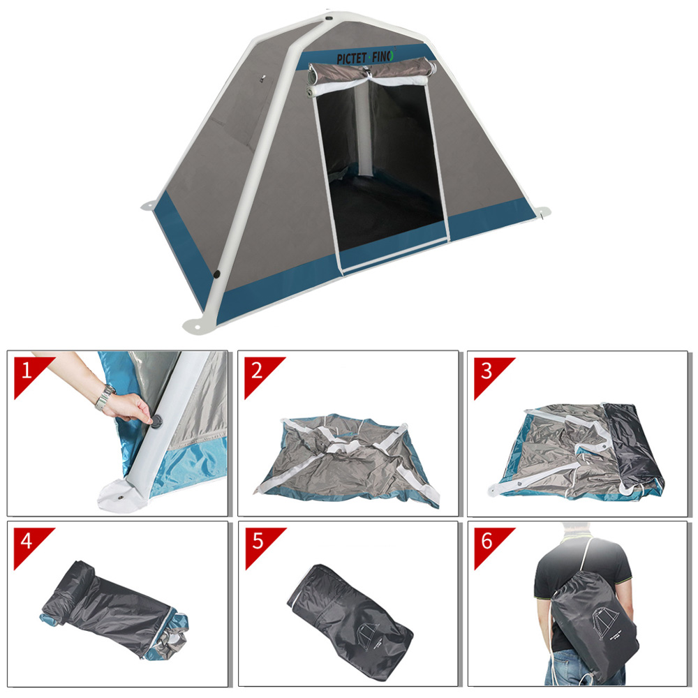 Homgeek Inflatable Tent 2-3 Persons 