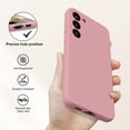 thumbnail image 2 of Designed for Samsung Galaxy S23 Plus 5G Case,Slim Liquid Silicone Rubber Shockproof Phone Cover Soft Anti-Scratch Microfiber Lining Protection Case for Samsung Galaxy S23 Plus 5G 2023 (Pink), 2 of 16