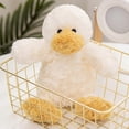 thumbnail image 2 of Lindos peluches de pato SBSGV, suaves y blancos, ideales para abrazar, regalos para niños, Navidad, San Valentín, 45 cm., 2 of 5