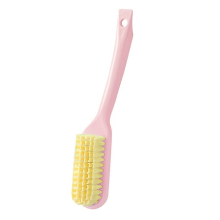 

Ongmies Brush Cleaning Supplies Commodity Store Strong Decontamination Brush Household Multifunctional Elbow Shoe Brush Long Handle Soft Cleaning Brush Pink