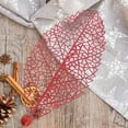 thumbnail image 2 of Christmas Glitter Hollow Leaves Artificial Tree Branch DIY  Tree Wreath Hanging Decorations Pendant Scrapbooking for Party Home Wedding, 2 of 12