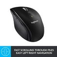 thumbnail image 2 of Logitech M705 Wireless Marathon Mouse for PC - Long 3 Year Battery Life, Ergonomic Shape with Hyper-Fast Scrolling and USB Unifying Receiver for Computer and Laptop - Black, 2 of 5