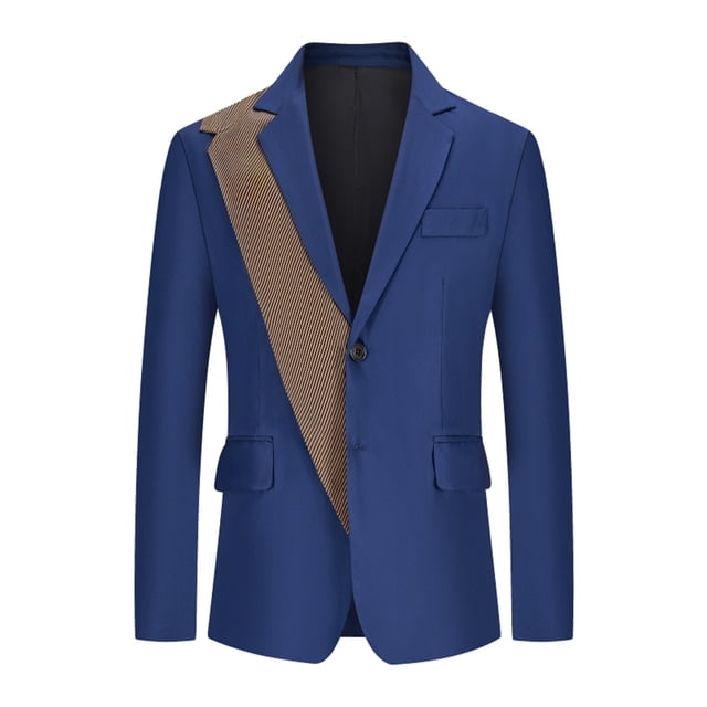 Costume Décontracté pour Homme, Couleur Unie, Haute Qualité, à Simple Boutonnage, Style Anglais
