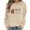 VKOYWKM-ZQR1-Khaki, variant on VKOYWKM Women's Halloween Graphic Sweatshirt Spooky Season Print Pullover Top Cute Crewneck Sweatshirt Oversized Long Sleeve Fall Sweatshirts