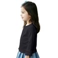 thumbnail image 6 of LNMQLPDBS Y2k Tees Girls Bell Sleeve Top 4t Girl Tops Girls Green Shirt Girls Long Sleeve Shirts Size 6 Girls 10-12 Girls 8-10 Clothes, Black 18-24 Months, 6 of 6